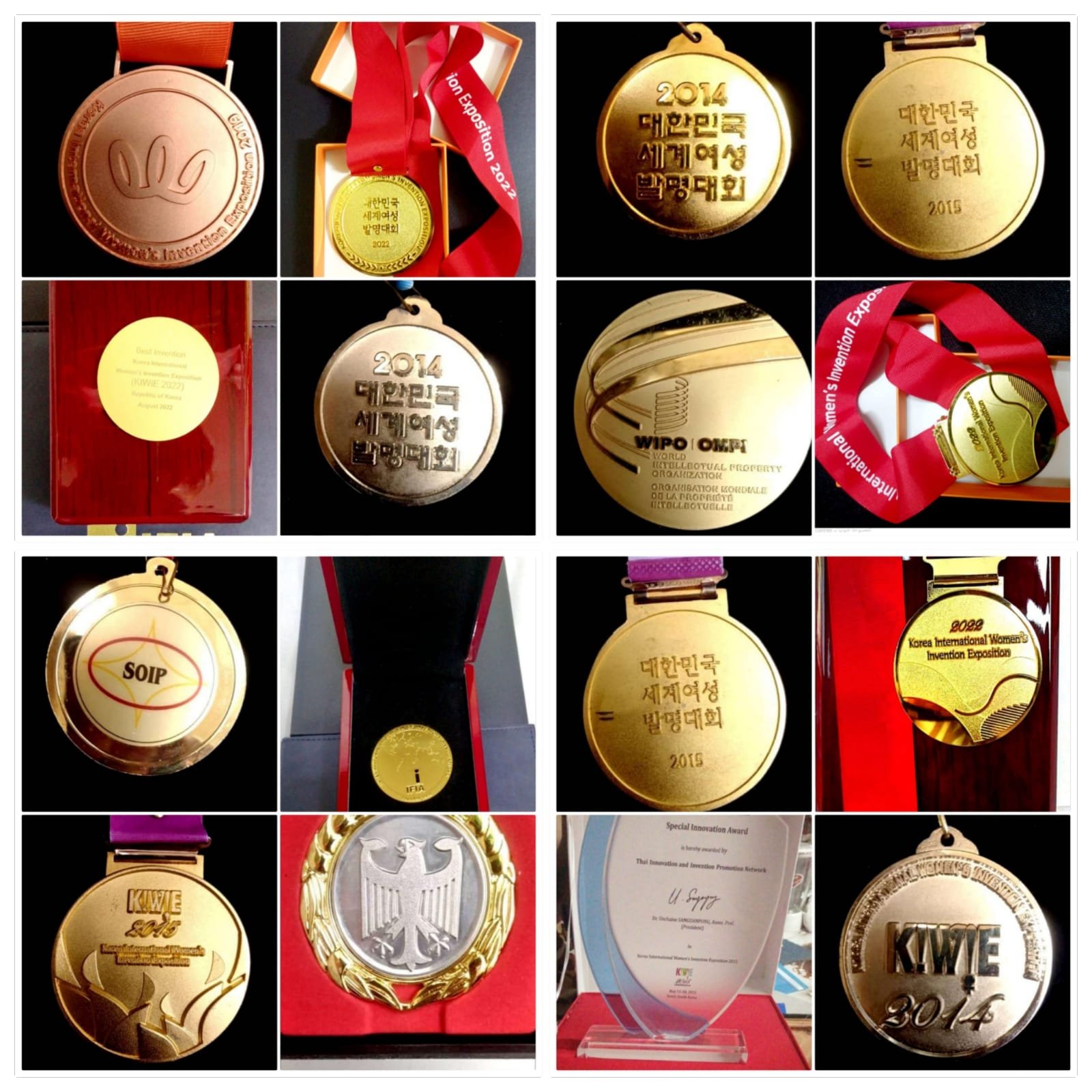 16 GOLD MEDALS